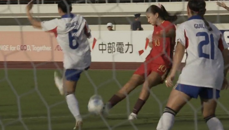 半场-中国女足2-0菲律宾女足 王妍雯双响张睿献助攻张琳艳伤退